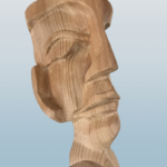 Figur, stehend, männl.