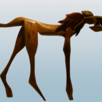 Wolf, stehend (2004)