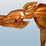 Wolf, stehend (2004)